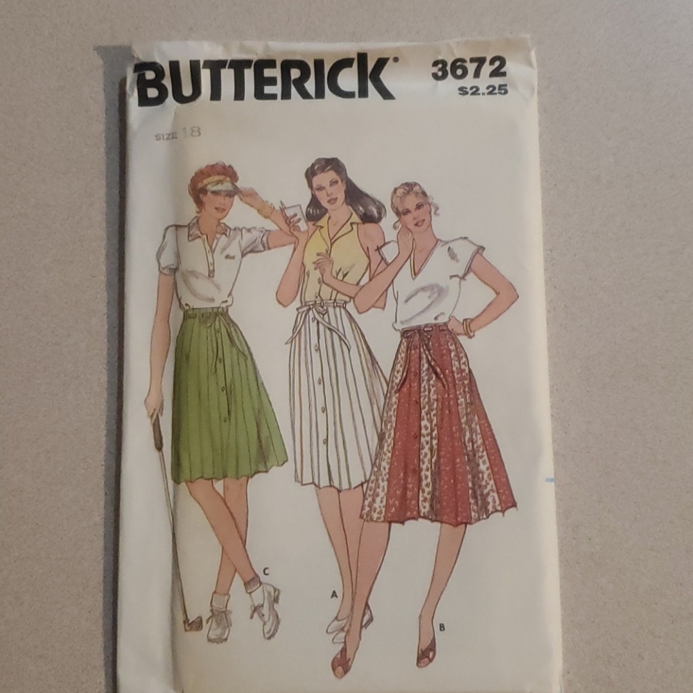 Vintage Butterick pattern